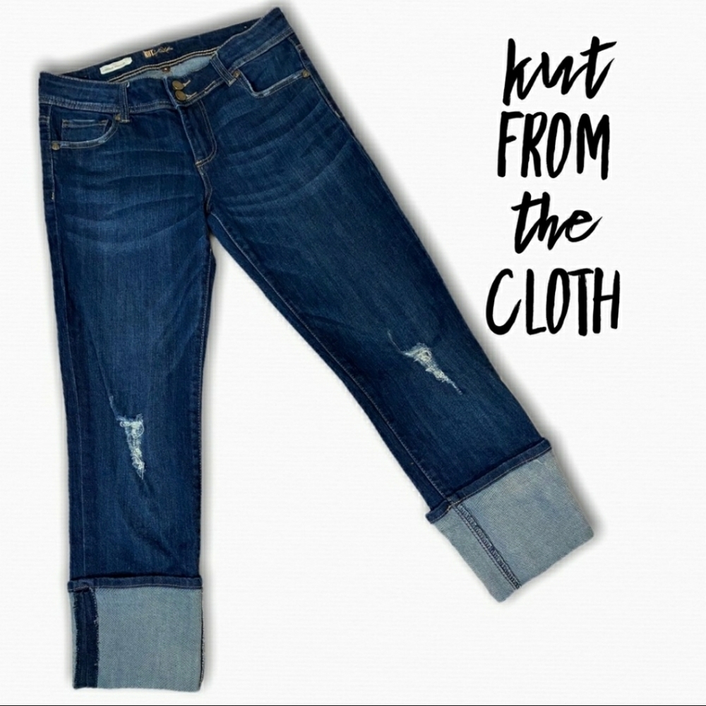 Kut from the Kloth Camron Straight Crop